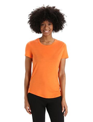 Flash Women's Icebreaker Merino Sphere II Short Sleeve T Shirts | USA 1566PJJQ